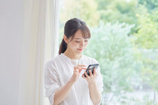 スマホからwebカメラを確認